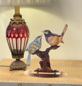 Keren Kopal Large Pop art hand-made metal sculpture --- " Love birds " - Picture 1 of 7