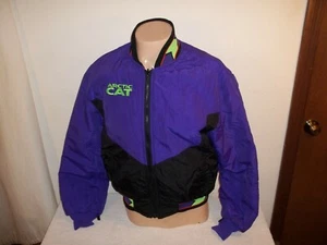 Vtg 1990's ARCTIC CAT SNOWMOBILES MOUNTAIN CAT JACKET Women's Large  - Picture 1 of 9