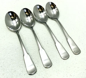 Cucharas de sopa Oneida Acero Inoxidable COLONIAL BOSTON 4 Plazas/Ovaladas 6 3/4" - Nuevas en Manga - Imagen 1 de 9