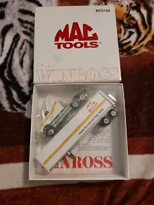 Vintage Mac Tools Winross Semi Tractor Trailer Truck Rig 1:64 Diecast Toy MTS164 - Picture 1 of 3