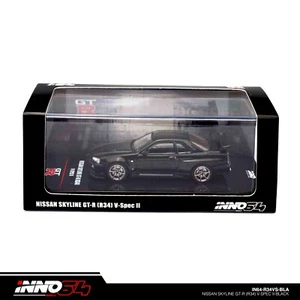 INNO64 -  Nissan Skyline GT-R (R34) V-Spec II, black - 1:64 - IN64-R34-VSBLA - Bild 1 von 10