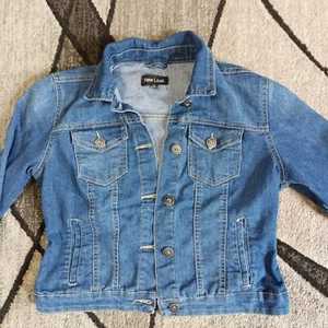 Denim Jeans blaue Jacke blau Größe mittel neuer Look - Bild 1 von 8