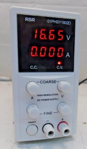RSR DC Power Supply Variable Output, 0-18V, 2A, LED Display - Picture 1 of 4