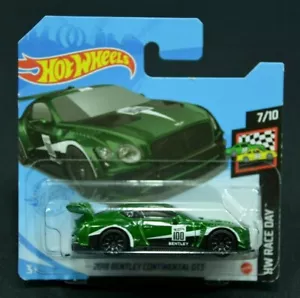 HOT WHEELS 2021 2018 Bentley Continental GT3 GRX93 #133 HW Race Day NEU OVP - Bild 1 von 1