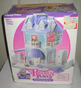 #9768 NIB Vintage Fisher Price Precious Places Baby's Nursery Cottage - Picture 1 of 4