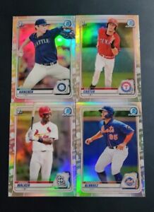 2020 Bowman Draft Chrome REFRACTORS 1st Prospects and Top Prospects You Pick