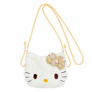 Sanrio Hello Kitty Liberty Fabrics Plush Sacoche Yellow - Picture 1 of 5