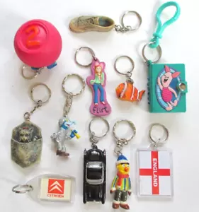 14 X Various Keyrings Mixed Batch #10 Last Lot - Picture 1 of 4