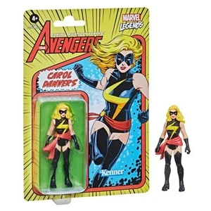 Neu mit Etikett Marvel Hasbro Legends 3,75 Zoll Retro Collection Carol Danvers Actionfigur - Bild 1 von 3