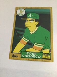 Jose Canseco Customized Baseball Card - Picture 1 of 3