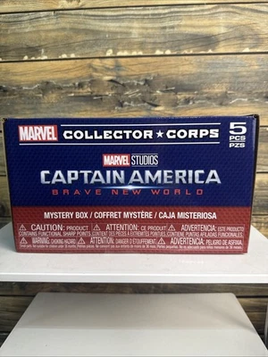 Captain America Brave New World, Funko Marvel Collector Corps Box (Size: L)