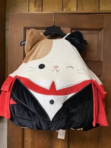 Squishmallows Jugend Cam die Katze Vampir Halloween Figur Kostüm Einheitsgröße - Bild 1 von 15