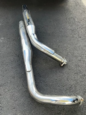 09 HONDA Shadow Spirit VT 750 VT750C2 tubo silenciador de escape stock original Foto 1 de 4