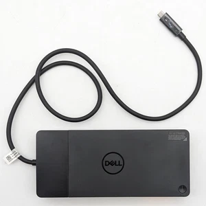 Estación de acoplamiento Dell DA300 WD22TB4 180W Thunderbolt 4 conectividad rápida en negro - Imagen 1 de 7