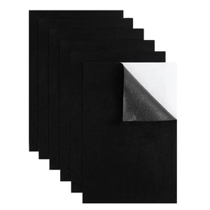6 PIEZAS Forros de tela de chapa de fieltro autoadhesivos para cajones y cajas (8,3" x 11,8") - Imagen 1 de 3