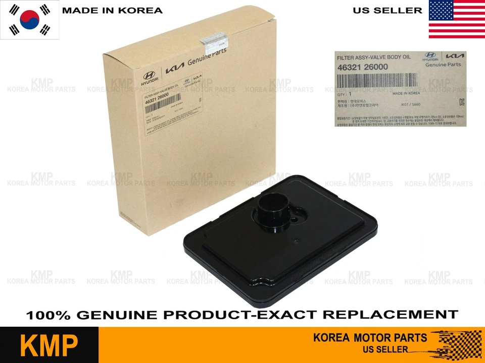 ⭐Genuine⭐ Auto Transmission Oil Filter for 2010-2021 Hyundai Kia 46321-26000 - Image 1 of 4