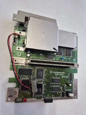 Placa madre original OEM Super Nintendo SNES SNS-CPU-GPM-01 PROBADA FUNCIONANDO Foto 1 de 3