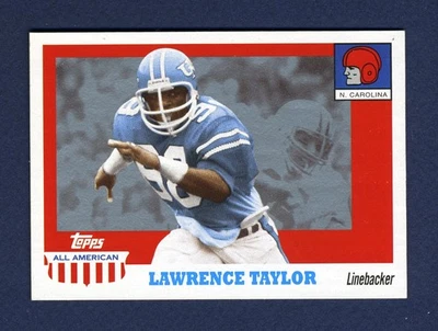 2005 Topps Football All-American #17 Lawrence Taylor (North Carolina) - Image 1 of 2