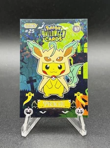 Leafeon Poncho Pikachu Karte - Kreis Holo - Sammlungen Halloween - Pokemon - Bild 1 von 2