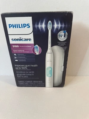 Nuevo aspecto de cepillo de dientes eléctrico sónico Phillips Sonicare Protective Clean 5100 n Box Foto 1 de 4