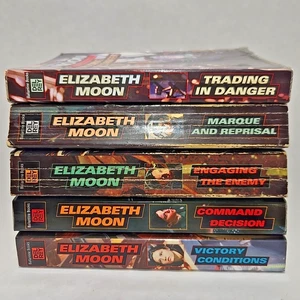 Elizabeth Moon Vatta's War Complete Paperback Series Del Rey 2003-2008 - Picture 1 of 24