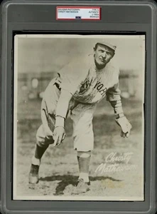 CHRISTY MATHEWSON ORIGINAL 8X10 PHOTO TYPE IV SOUVENIR PHOTOGRAPH CIRCA 1910 PSA - Picture 1 of 4