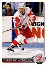 1992-93 Upper Deck Red Wings Hockey Card #267 Vladimir Konstantinov