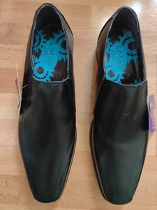 Zapatos Mocasines Lotus Hombre Cuero Espuma con Memoria Negro Talla 8 - Imagen 1 de 4