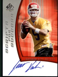 2005 SP Authentic (Upper Deck) Football "Autograph and Parallel" Cards - Picture 1 of 9