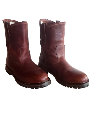 Boots, Men's LLBean Leather Western Style Work Boot, Size 12 EE - Image 1 of 4