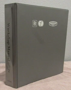 Rolls Royce Bentley Workshop Manual Volume 2 Book 1977 Silver Shadow T2 Corniche - Foto 1 di 3