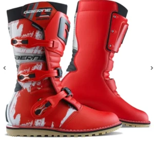 Gaerne Balance XTR Trials Boots Red Motorcycle Off-Road - Picture 1 of 8