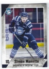 2017-18 Chicoutimi Sagueneens (QMJHL) Simon Monette