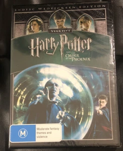 Harry Potter And The Order Of The Phoenix (2009 : 1 Disc DVD Set) Brand New R4 - Picture 1 of 2