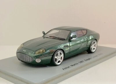 Spark 1/43 Aston Martin DB7 Zagato Coupe Green 2003 MINIMAX resin model S0375 - Image 1 of 4
