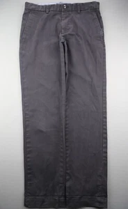 Men's 2018 Banana Republic Aiden Slim Chino Stretch Black Size 30x30 (Msr 30x29) - Picture 1 of 9