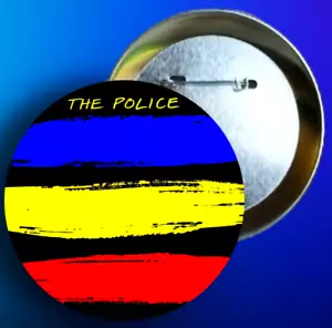 The Police Synchronicity 80s Music 1.5" Pinback Button 80's Classic Rock Buttons - Picture 1 of 2