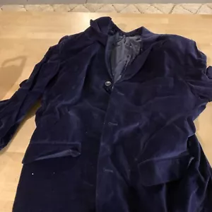 Bugatchi Uomo dunkelblauer Samt Blazer - Bild 1 von 7