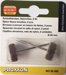 Proxxon Spazzole in pile di nylon 2 pz 28282 da RDGTools - Foto 1 di 4