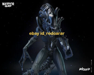 Alien Warrior 1/8 3D print figure Model Kit Unpainted Unassembled GK - Image 1 of 4