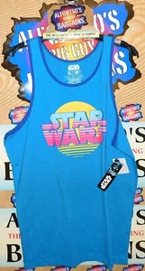 Mens Star Wars Tank Tops $17.99 Free Shipping Darth Vader, Wookie - Picture 1 of 6