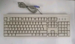 MITSUMI MN:KFK-EA4SA / UK MN:KFK-EA5SA 105Key UK Layout PS/2 Keyboard inc VAT - Picture 1 of 6