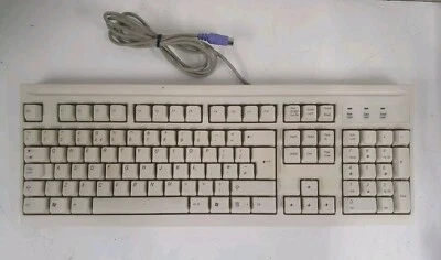 MITSUMI MN:KFK-EA4SA / UK MN:KFK-EA5SA 105Key UK Layout PS/2 Keyboard inc VAT - Image 1 of 4