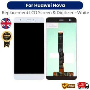 For Huawei Nova Replacement LCD HD Screen Touch Display Digitizer Panel White UK - Picture 1 of 1