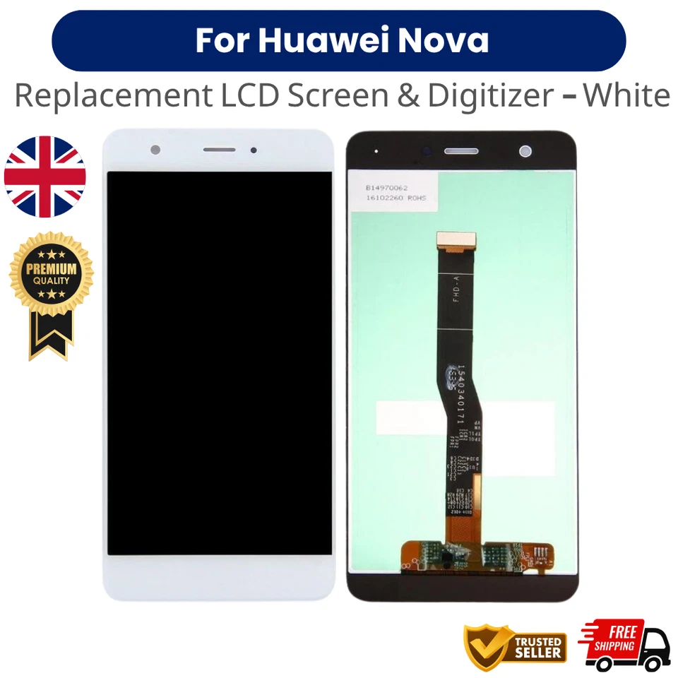 For Huawei Nova Replacement LCD HD Screen Touch Display Digitizer Panel White UK - Image 1 of 1