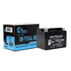 12V 3Ah Battery for 2001 Polaris Scrambler, Sportsman 90CC - Picture 1 of 1