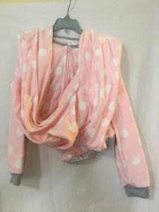 New Carter's Kid Girls 1-Piece Pink Polka Dots Fleece Footie Pajamas many sizes - Picture 1 of 2