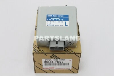 Toyota Fortuner Hilux 2005-2012 OEM Genuine Turbo Driver Motor 89878-71070 - Image 1 of 3