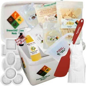 Lotion Bar Making Kit (DECONSTRUCTED) - Basic - Jojoba - Picture 1 of 5