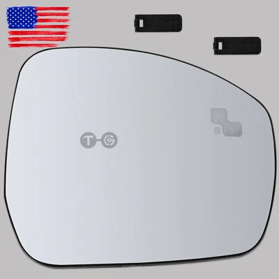 Mirror Glass w/Blind Spot for Land Rover Range Rover Sport 2014-2022 Right Side - Image 1 of 4